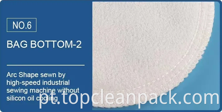 Bolsa de filtro PE de baixo fluxo de alto fluxo de alto fluxo aplicável